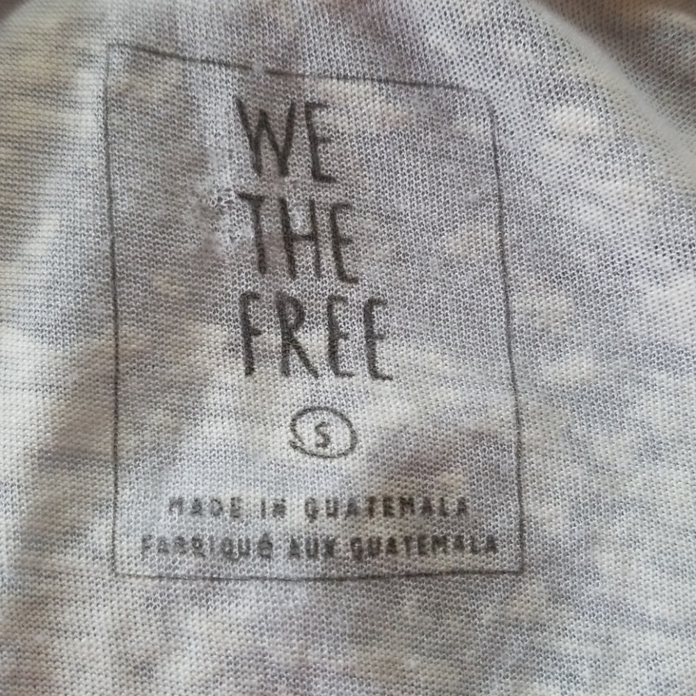 We the free white shirt